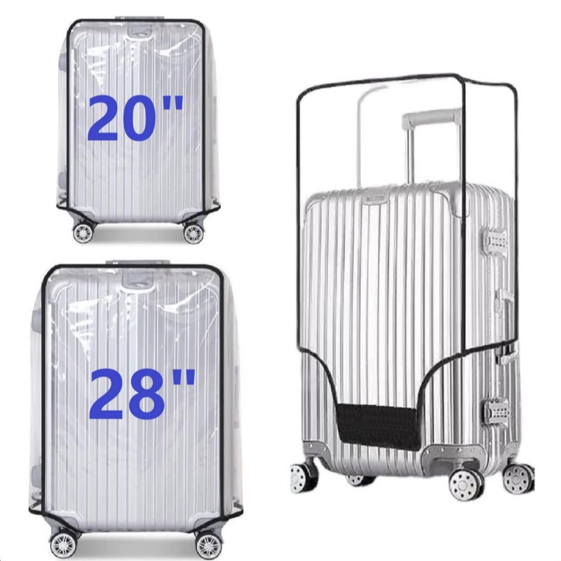 Luggage Protective Cover Transparent - 방수 바퀴 달린 여행 가방 먼지