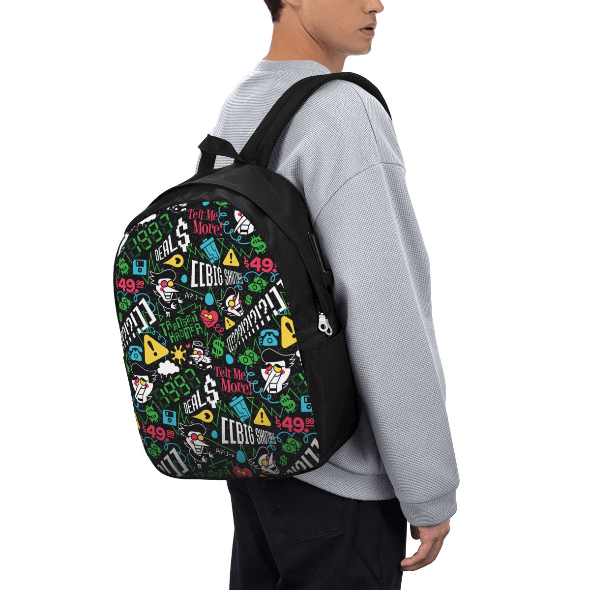 Backpacks - Deltarune SPAMTON G 배낭 여행 노트북