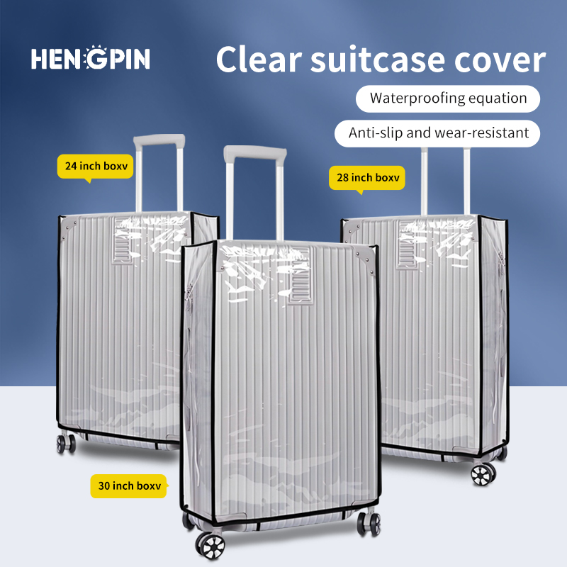 Luggage Protective Cover Transparent - 전체 투명 수하물 보호대 커버, PVC