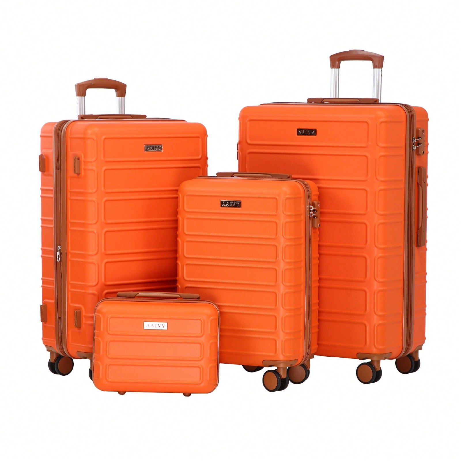 Expandable Hard Shell Luggage Set - 4-in-1 확장형 ABS 여행가방 세트, 13/20/26/28인치