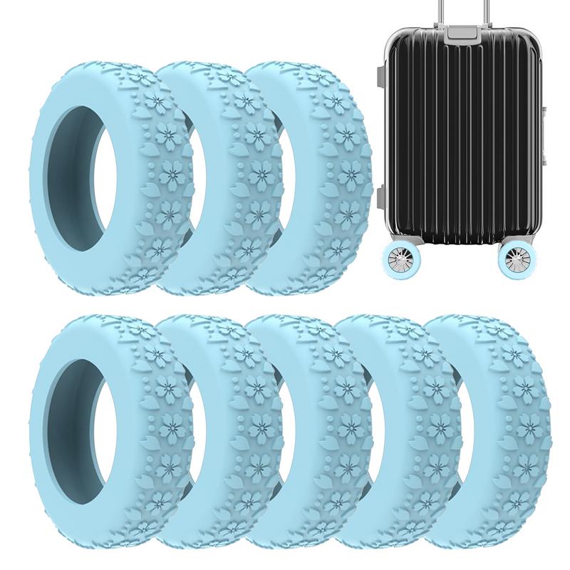 Waterproof Suitcase Cover Protector - 수하물 휠 커버, 8X 실리콘 방수