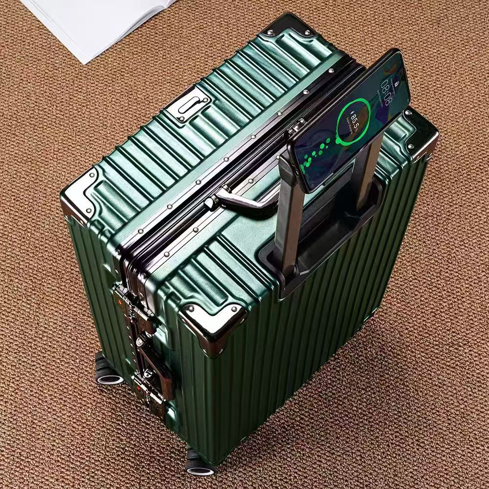Aluminum Frame Carry On Luggage - 【드롭딜】알루미늄 프레임 여행가방(리벳 108개 포함), 20~28인치