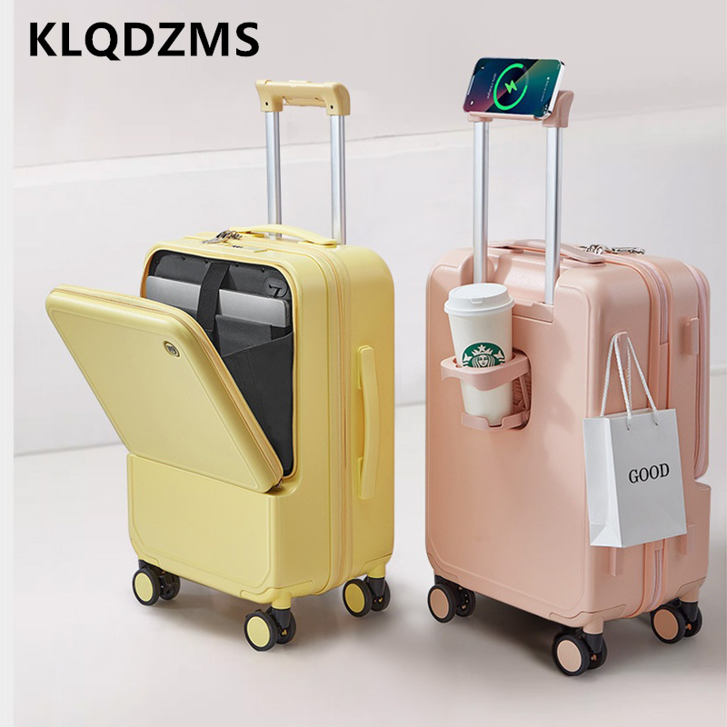 KLQDZMS 알루미늄 프레임 가방 20 인치 전면 개 - Front Opening Laptop Luggage 24 Inch 리뷰 및 가격