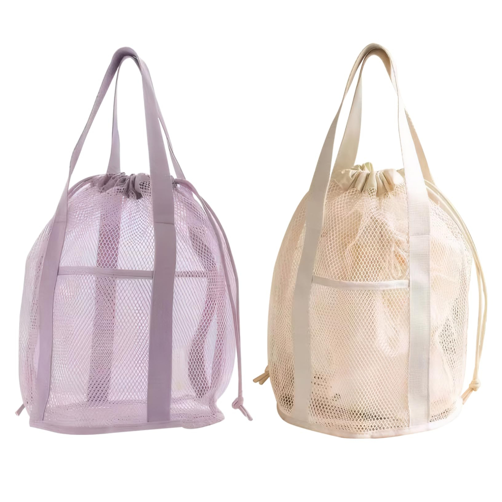여행용 세면도구 가방 메쉬 속이 비치는 접이식 초경량  - Handbags 리뷰 및 가격