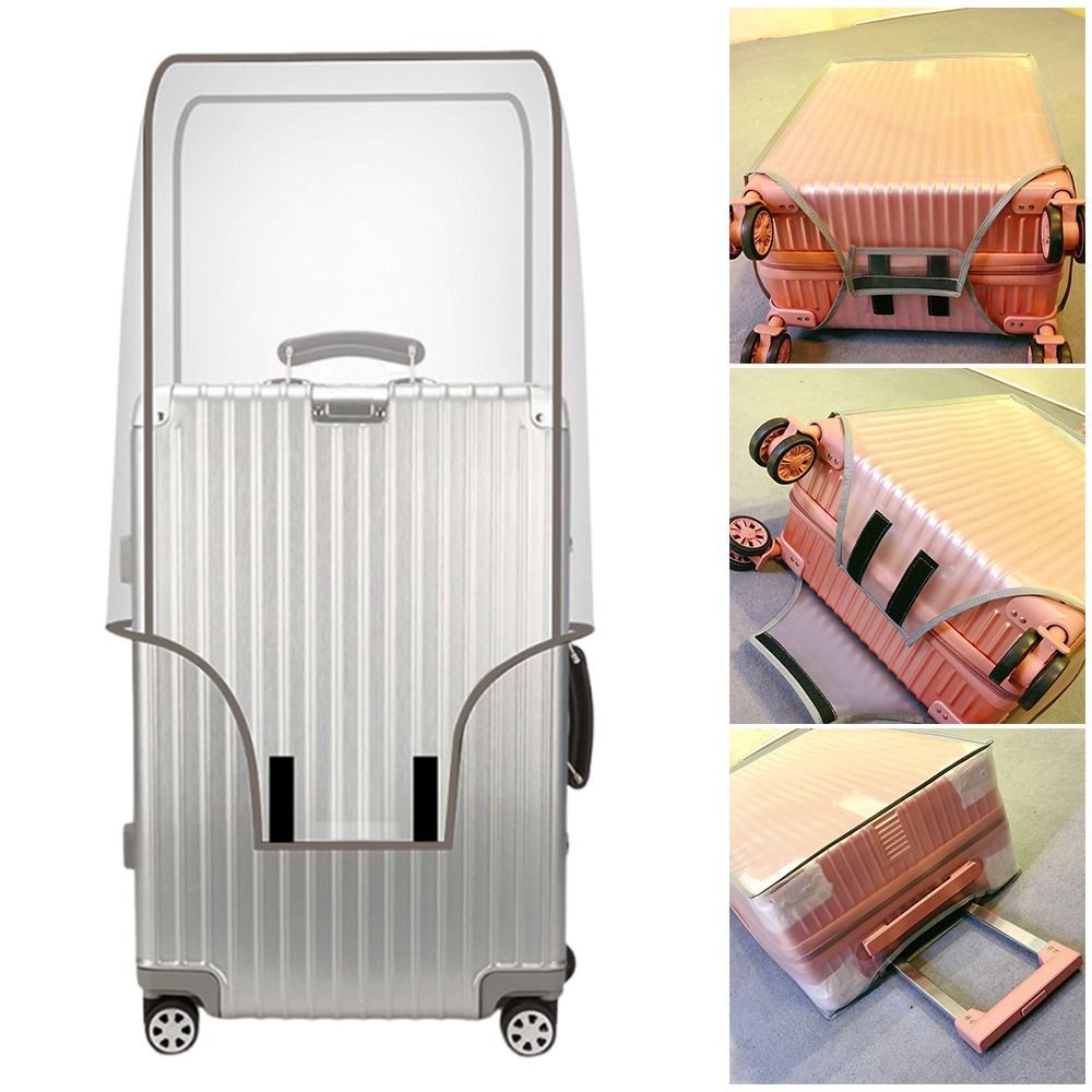 16-28인치 여행용 수하물 커버 투명 PVC 수하물  - Waterproof Suitcase Cover Protector 리뷰 및 가격