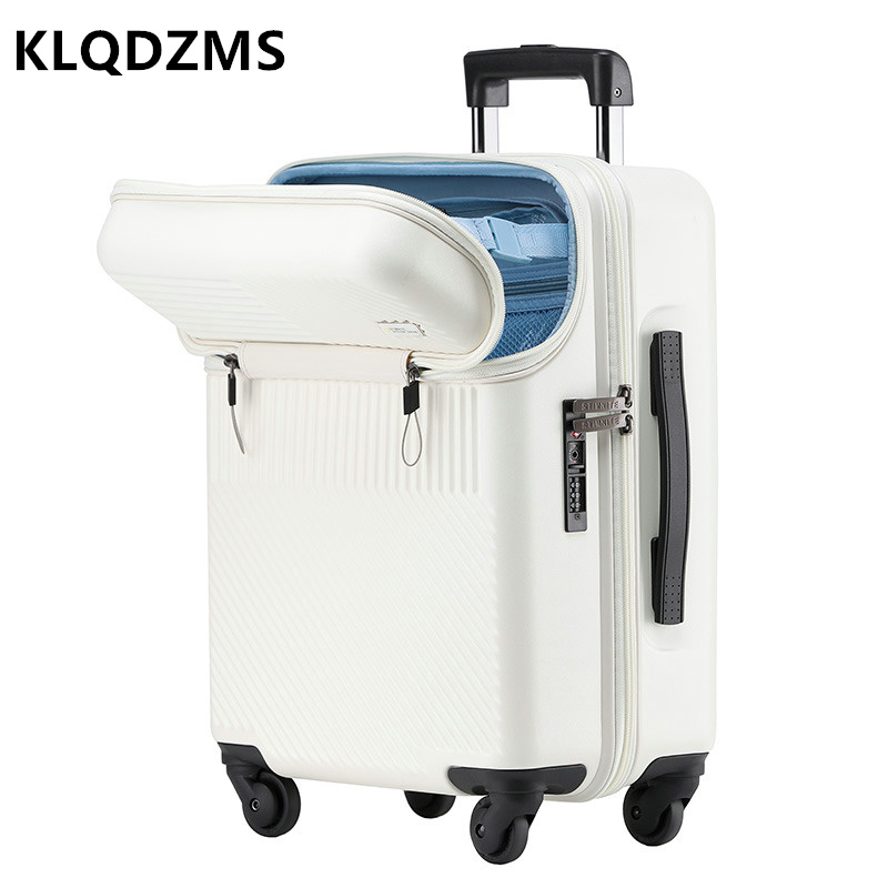 KLQDZMS 20인치 24인치 고품질 수하물 전면 개 - Front Opening Laptop Luggage 24 Inch 리뷰 및 가격