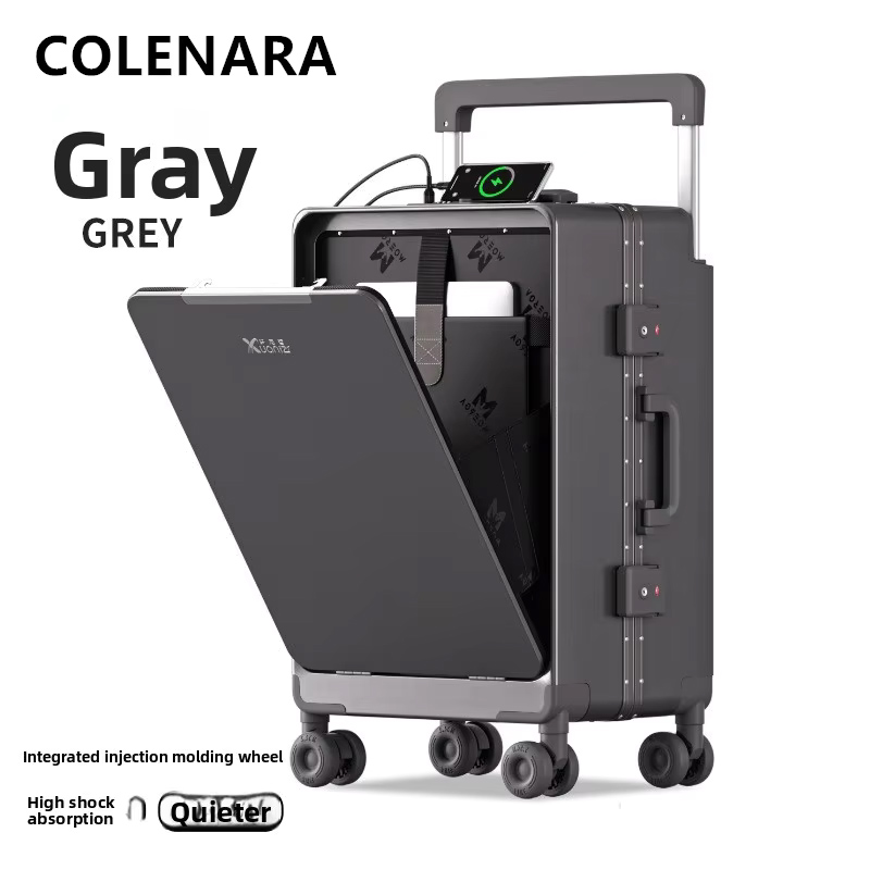 콜레나라 ABS+PC 수트케이스 전면 개방형 노트북 탑 - Front Opening Laptop Luggage 24 Inch 리뷰 및 가격