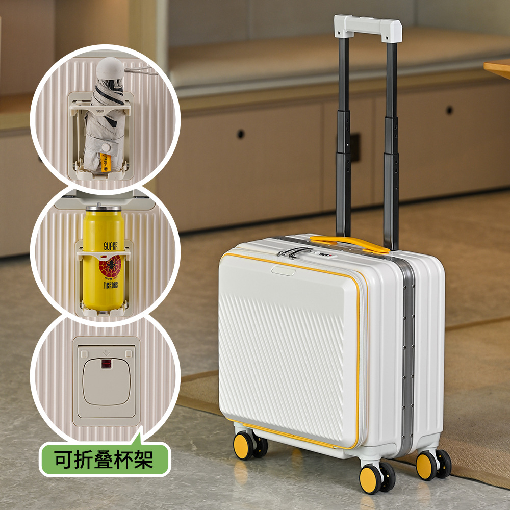 18인치 전면 개방형 기내용 캐리어 알루미늄 프레임 컬 - Aluminum Frame Carry On Luggage 리뷰 및 가격