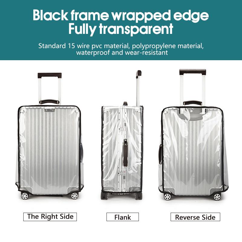 2027 여행용 투명 수하물 커버 방수 및 방진 PVC - Luggage Protective Cover Transparent 리뷰 및 가격