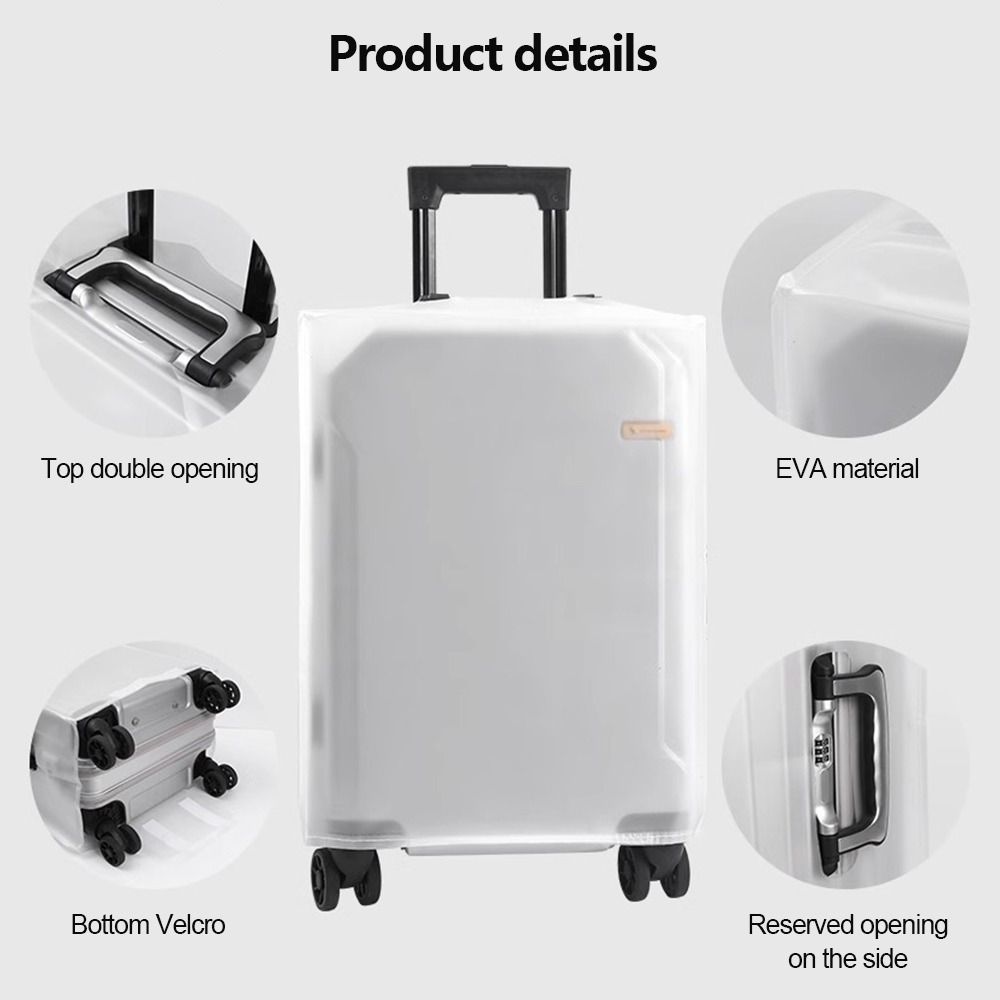 새로운 고품질의 내구성이 뛰어난 휴대용 무광 코팅 여행 - Waterproof Suitcase Cover Protector 리뷰 및 가격