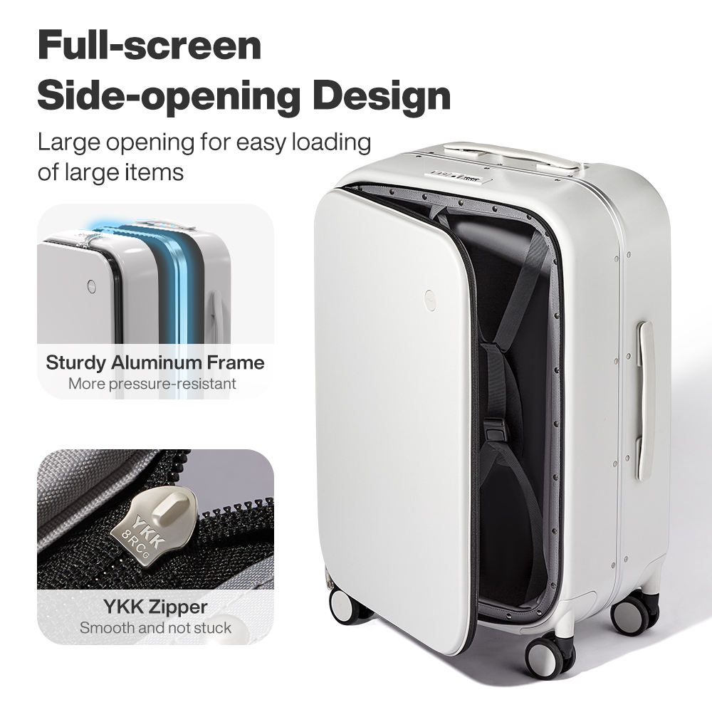 믹시 신형 PC 알루미늄 프레임 캐리어 전면 개폐형 롤 - Aluminum Frame Carry On Luggage 리뷰 및 가격