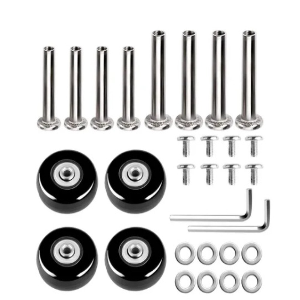 2Pcs 여행 수하물 가방 바퀴 차축 수리 키트 40/ - Silent Replacement Luggage Wheels 리뷰 및 가격
