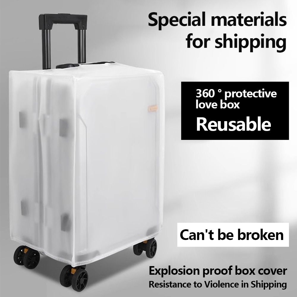 새로운 반투명 수하물 보호 커버 방진 내구성 여행 가방 - Waterproof Suitcase Cover Protector 리뷰 및 가격