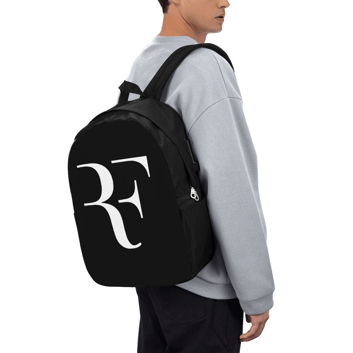 로저 페더러 백팩 여행 노트북 가방 컴퓨터 대학생 학교 - Backpacks 리뷰 및 가격