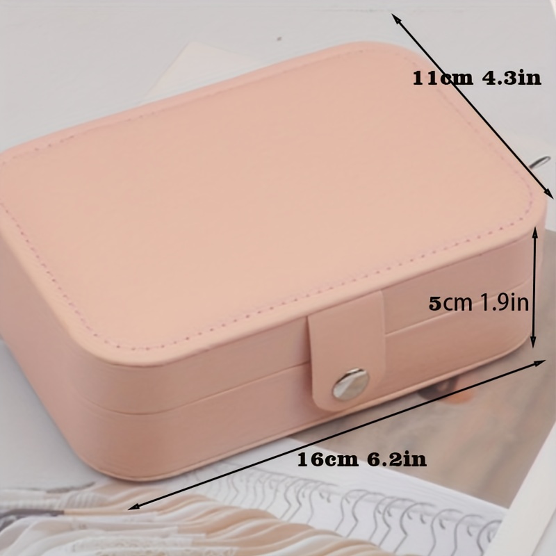 맞춤형 휴대용 버튼식 보석함 여행용 귀걸이 목걸이 반지 - Travel Bags 리뷰 및 가격