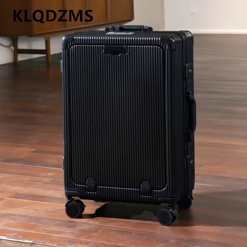 KLQDZMS 20인치/24인치 ABS+PC 소재의 앞 - Front Opening Laptop Luggage 24 Inch 리뷰 및 가격