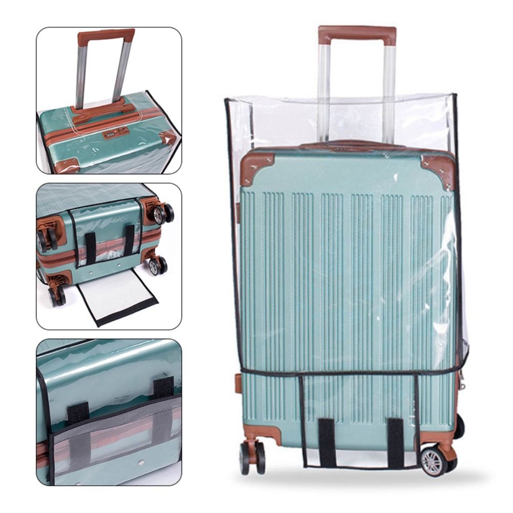 투명 PVC 방수 보호기 가방 커버 수하물 커버 수하물 - Luggage Protective Cover Transparent 리뷰 및 가격